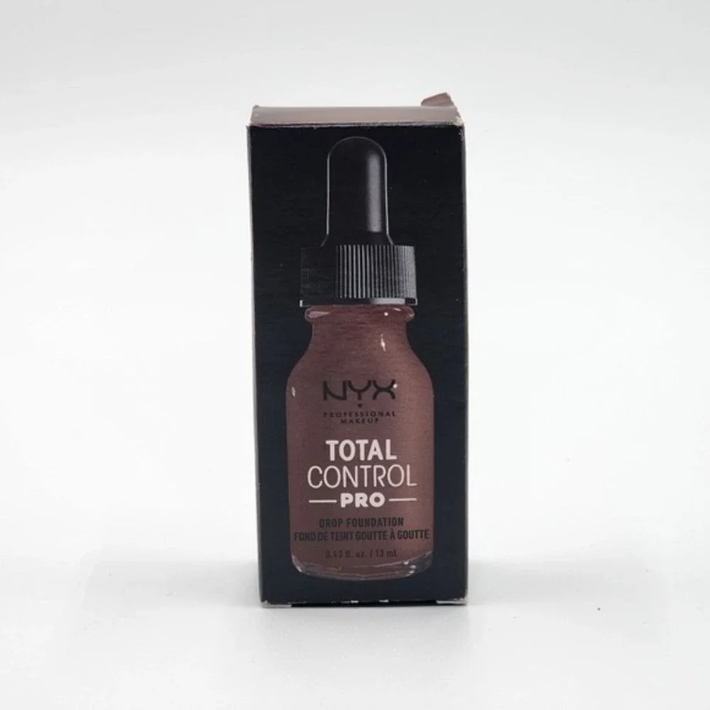 NYX‎ Total Control Pro Drop Foundation Deep TCPDF22 Full Coverage New in Box